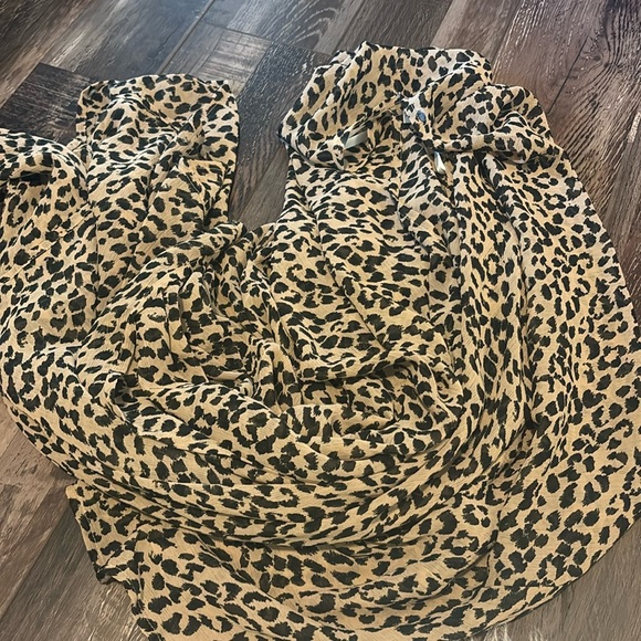 AERIE Leopard Print Cover Up - Picture 1 of 3